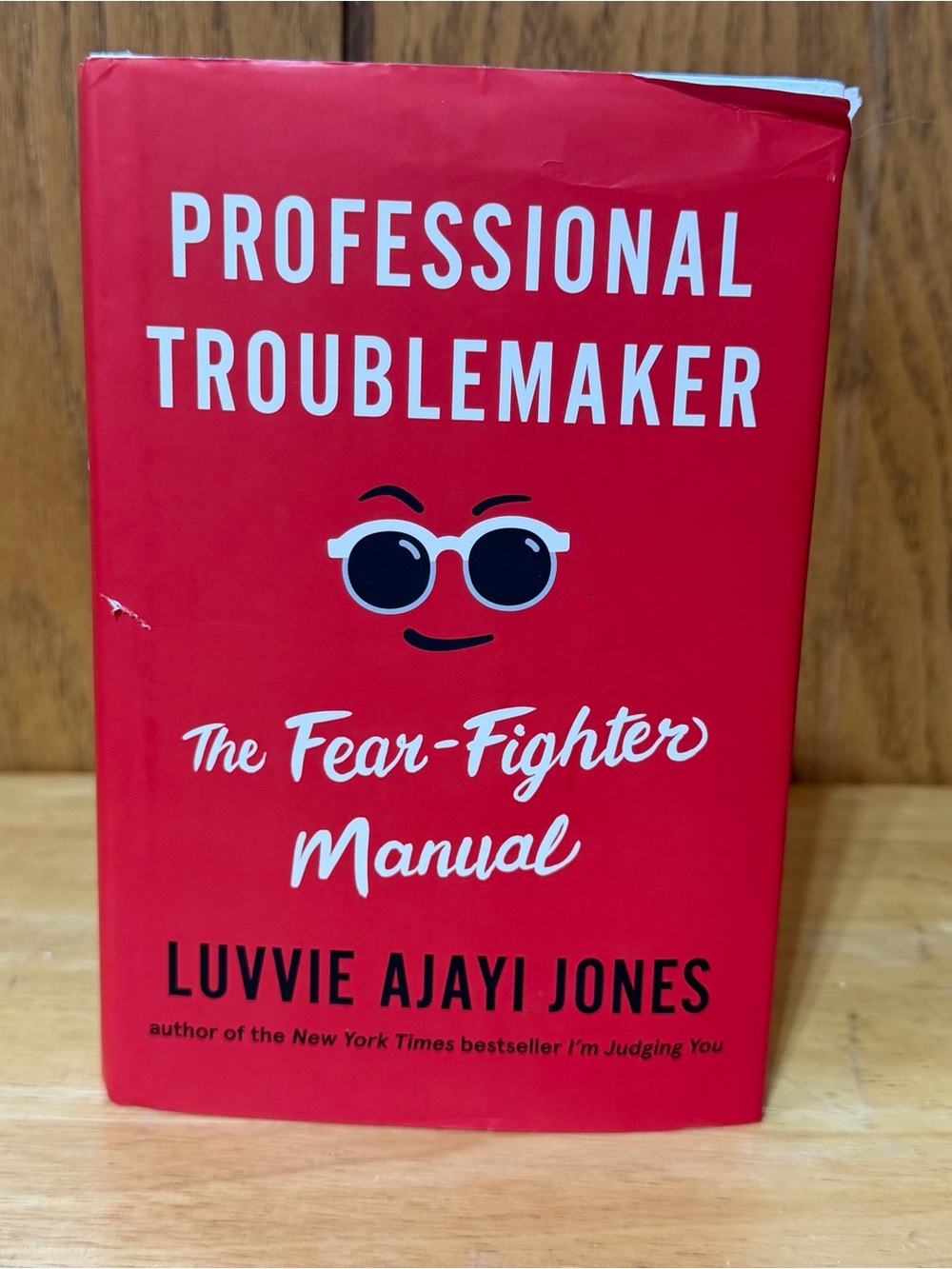 Professional Troublemaker The Fear Fighter Manual Hardcover Book by Ajayi Jones